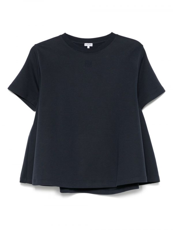 T-SHIRT TRAPEZE IN COTONE