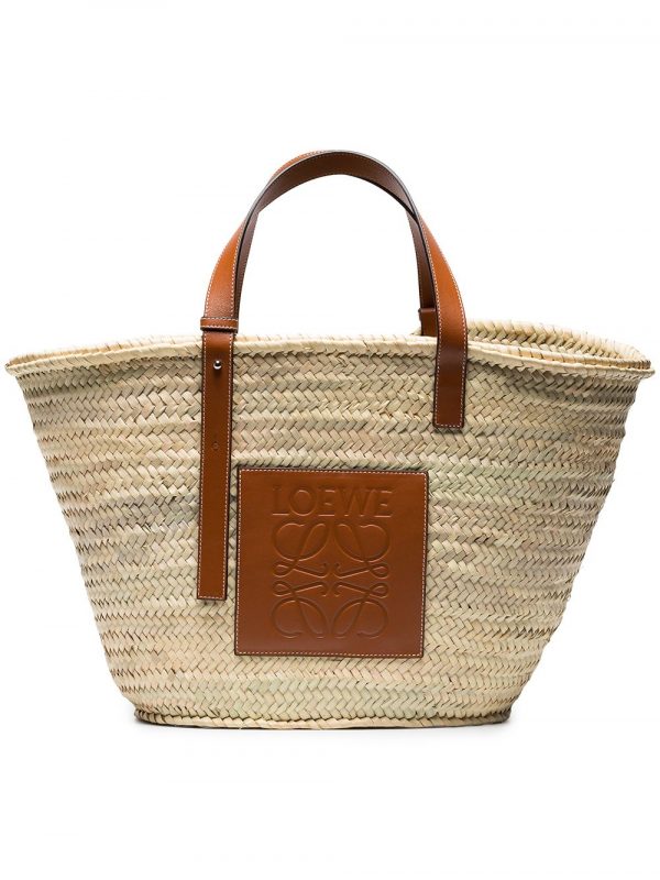 BORSA BASKET GRANDE IN RAFIA