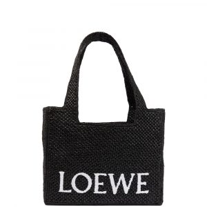 BORSA LOEWE FONT PICCOLA IN RAFIA