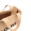 BORSA LOEWE FONT MEDIA IN RAFIA — изображение 3