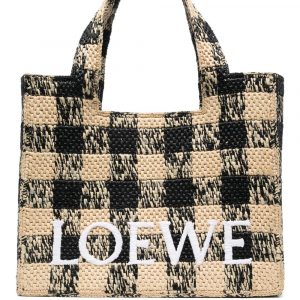 BORSA LOEWE FONT GRANDE IN RAFIA