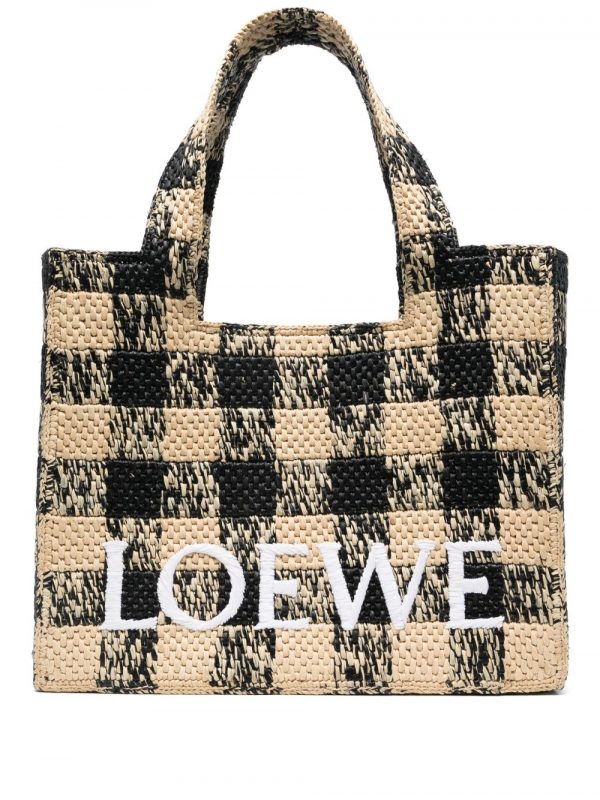 BORSA LOEWE FONT GRANDE IN RAFIA