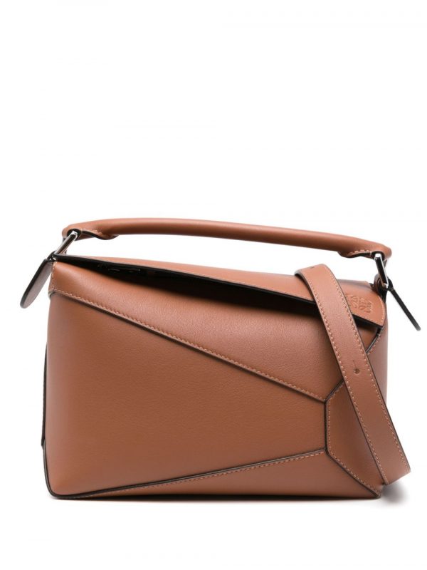 BORSA PUZZLE EDGE PICCOLA IN PELLE