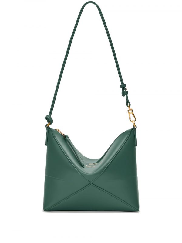 POCHETTE PUZZLE FOLD IN PELLE