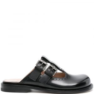 MULE MARY JANE CAMPO IN PELLE