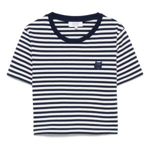 T-SHIRT RIGATA IN COTONE