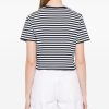 T-SHIRT RIGATA IN COTONE — изображение 2