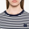 T-SHIRT RIGATA IN COTONE — изображение 3