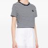 T-SHIRT RIGATA IN COTONE — изображение 5