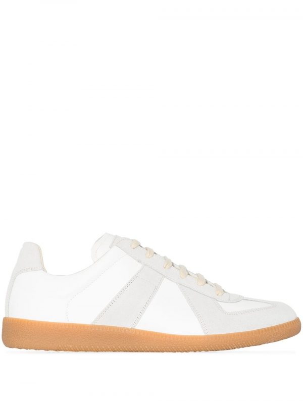 SNEAKER REPLICA IN PELLE