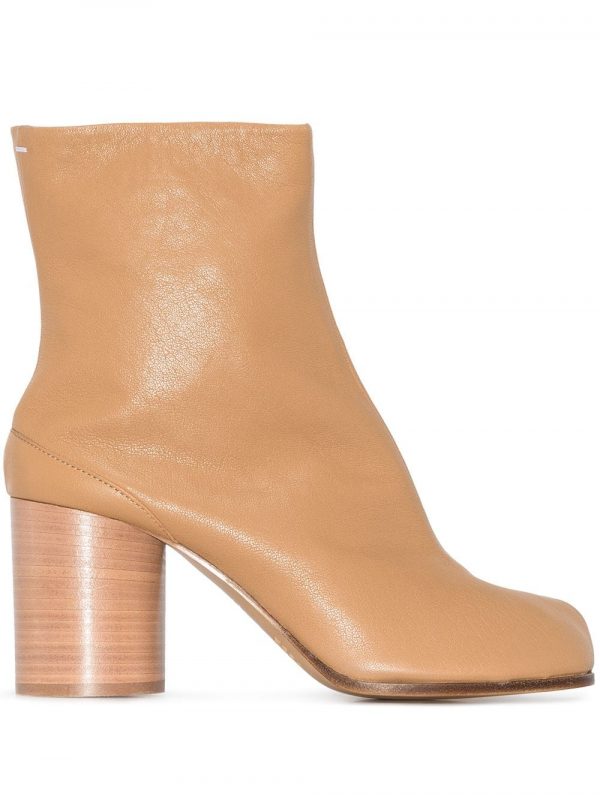 STIVALETTO TABI IN PELLE