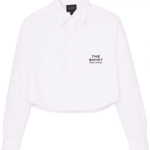 CAMICIA CROPPED IN COTONE