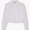 CAMICIA CROPPED IN COTONE — изображение 3