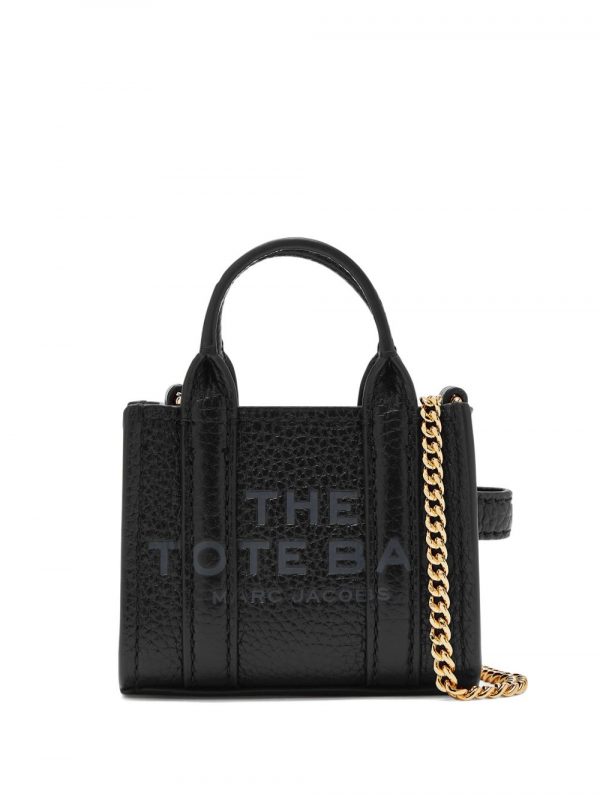 MINI BORSA THE NANO TOTE IN PELLE