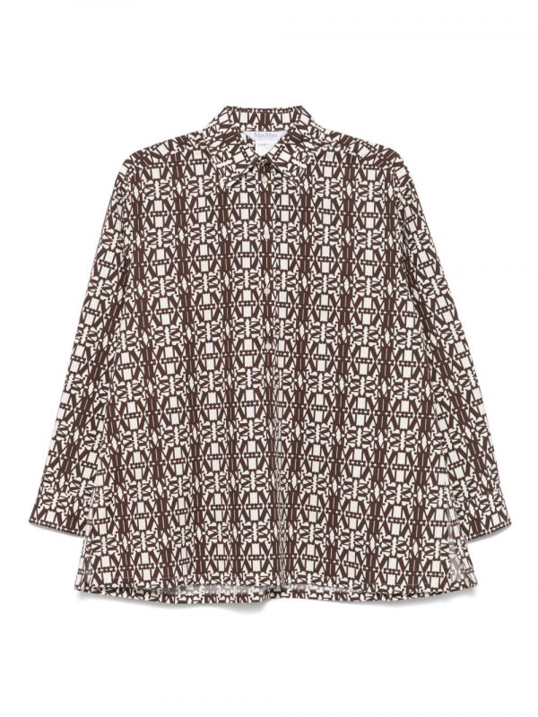 CAMICIA IN COTONE STAMPATA