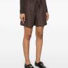 SHORTS IN MISTO LINO E SETA — изображение 2
