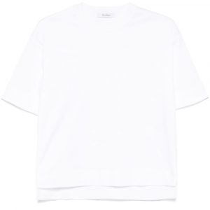 T-SHIRT IN COTONE RICAMATA