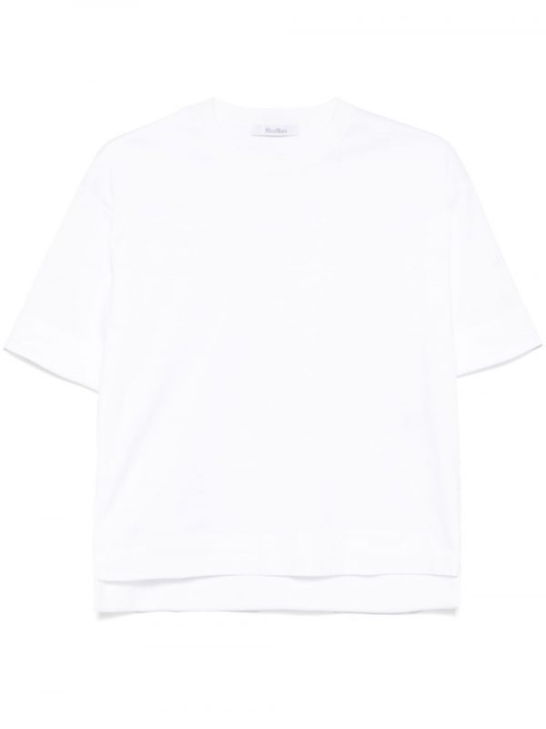 T-SHIRT IN COTONE RICAMATA
