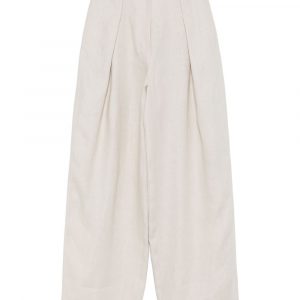 PANTALONE AMPIO IN LINO