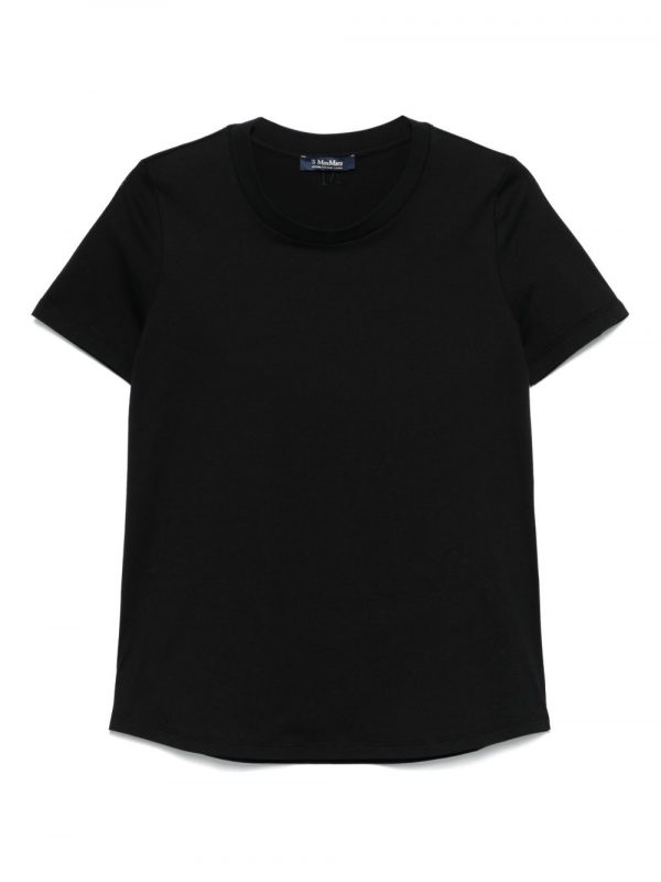 T-SHIRT IN COTONE RICAMATA