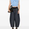 CAMICIA CROPPED IN COTONE — изображение 3