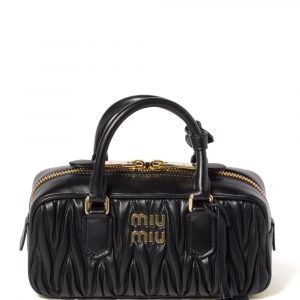 BORSA ARCADIE IN PELLE MATELASSÉ