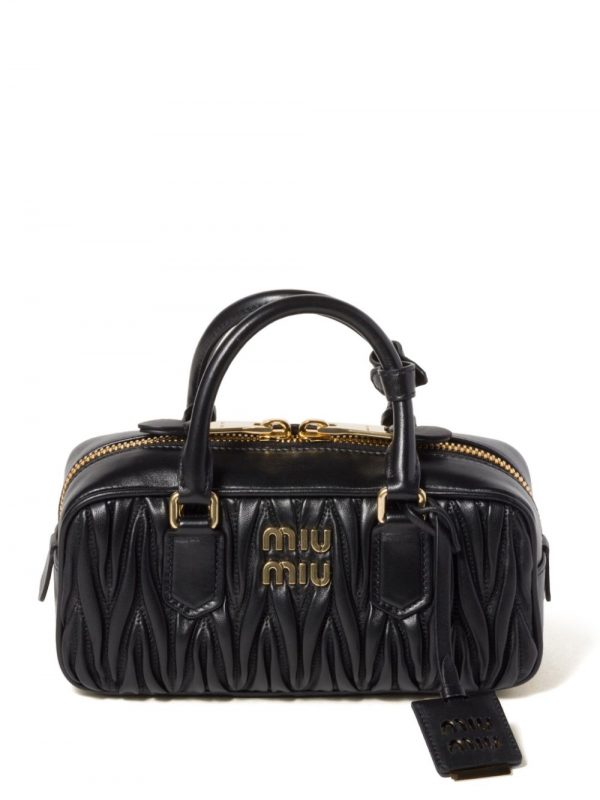 BORSA ARCADIE IN PELLE MATELASSÉ