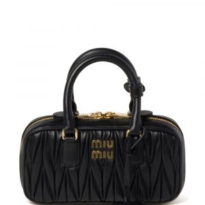 BORSA ARCADIE MINI IN PELLE MATELASSÉ