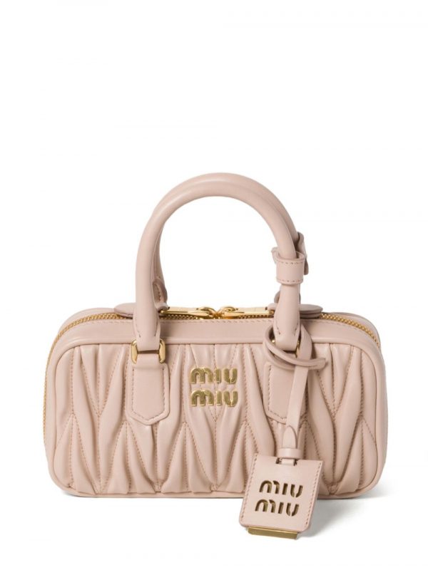 BORSA ARCADIE MINI IN PELLE MATELASSÉ