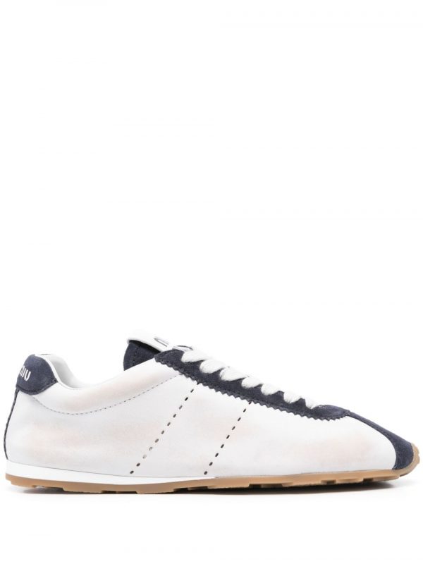 SNEAKER IN PELLE SCAMOSCIATA