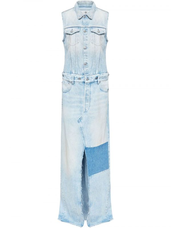 ABITO LUNGO IN DENIM