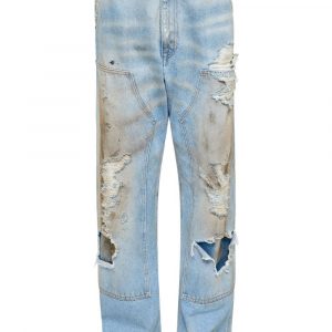 JEANS DENIM IN COTONE