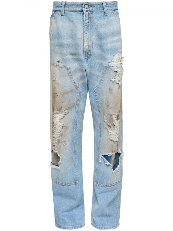 JEANS DENIM IN COTONE