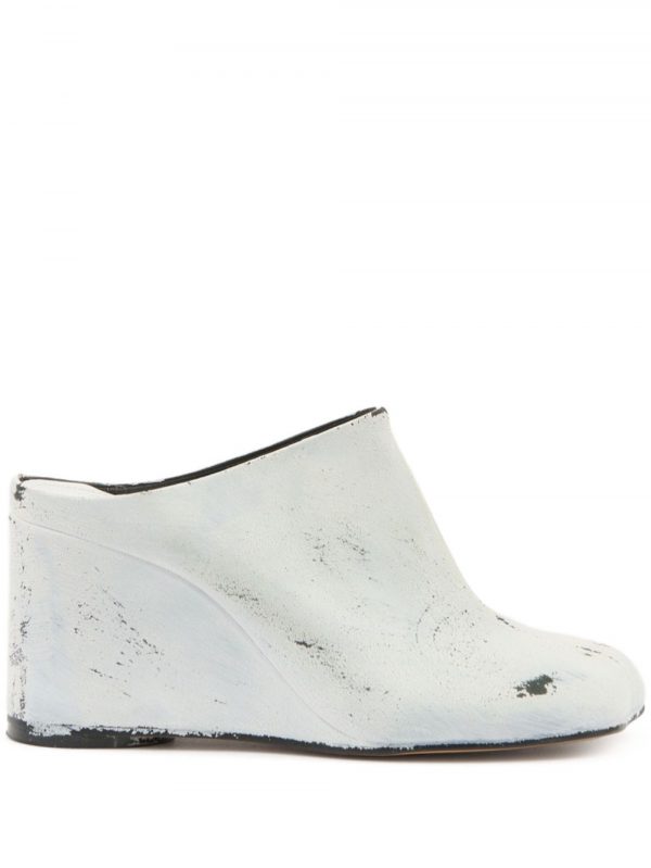 MULE IN PELLE CON TACCO