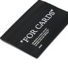 PORTA CARTE QUOTE IN PELLE — изображение 2