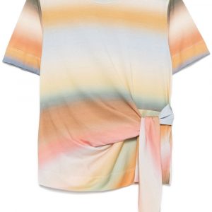 T-SHIRT SMITH STRIPE IN COTONE ORGANICO