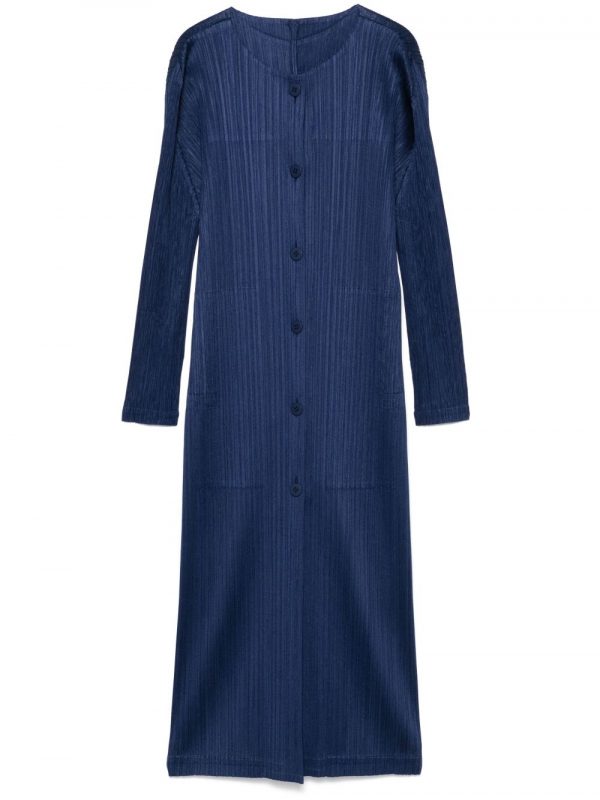 CARDIGAN LUNGO PLISSÉ