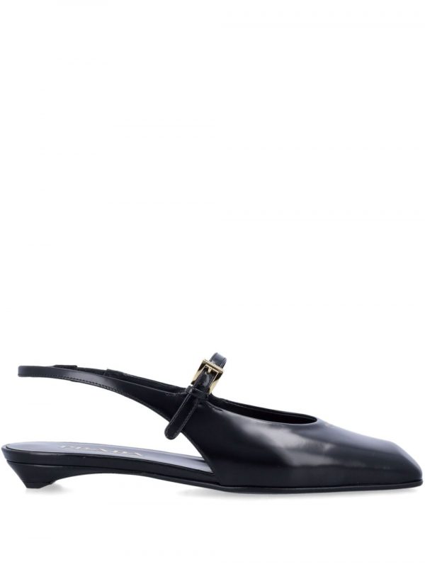 BALLERINA SLINGBACK IN PELLE