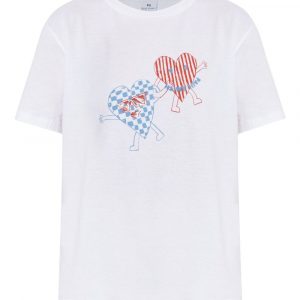 T-SHIRT COOL HEARTS IN COTONE