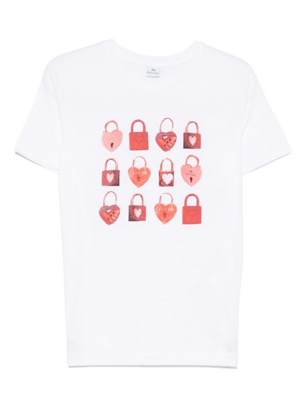 T-SHIRT PADLOCK IN COTONE