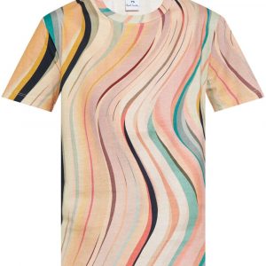 T-SHIRT NEW SWIRL IN COTONE