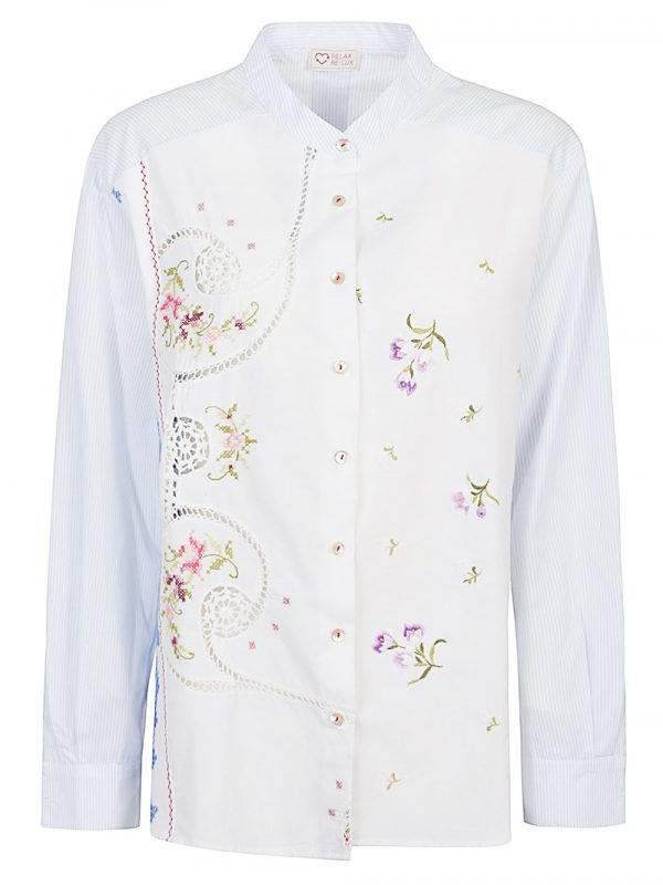 CAMICIA BOYFRIEND IN COTONE