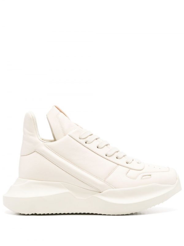 SNEAKER GETH RUNNER IN PELLE