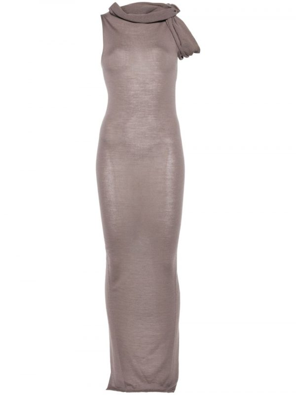 ABITO LUNGO BANDED T IN LANA