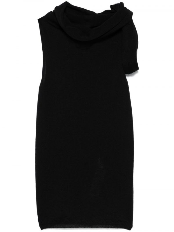 TOP INCROCIATO IN MAGLIA