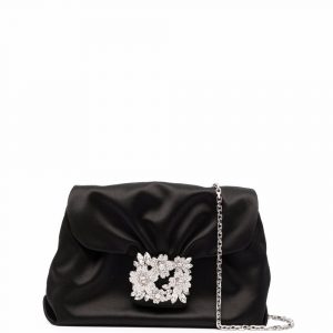 CLUTCH RV BOUQUET IN RASO