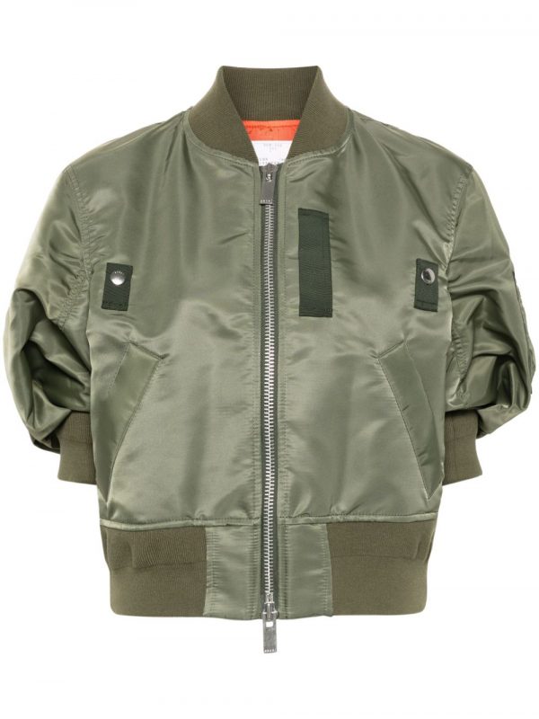 BOMBER IN NYLON