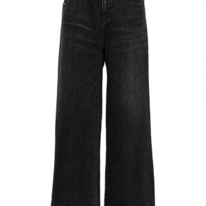 JEANS AMPIO IN COTONE