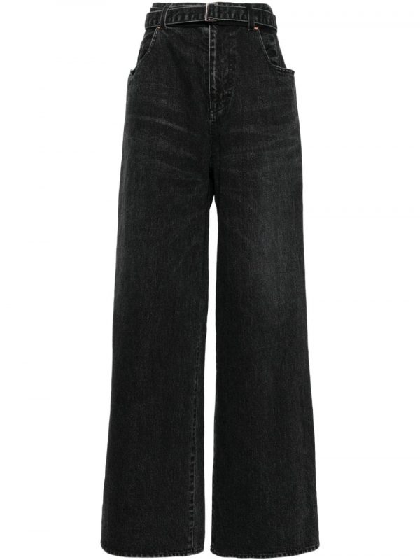 JEANS AMPIO IN COTONE