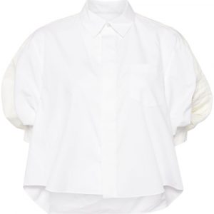 CAMICIA IN NYLON E COTONE